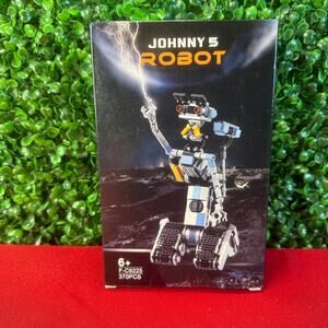 NIB  Johnny 5 Robot Building Set Johnny Five Robot Model Toys Kids Gift Set